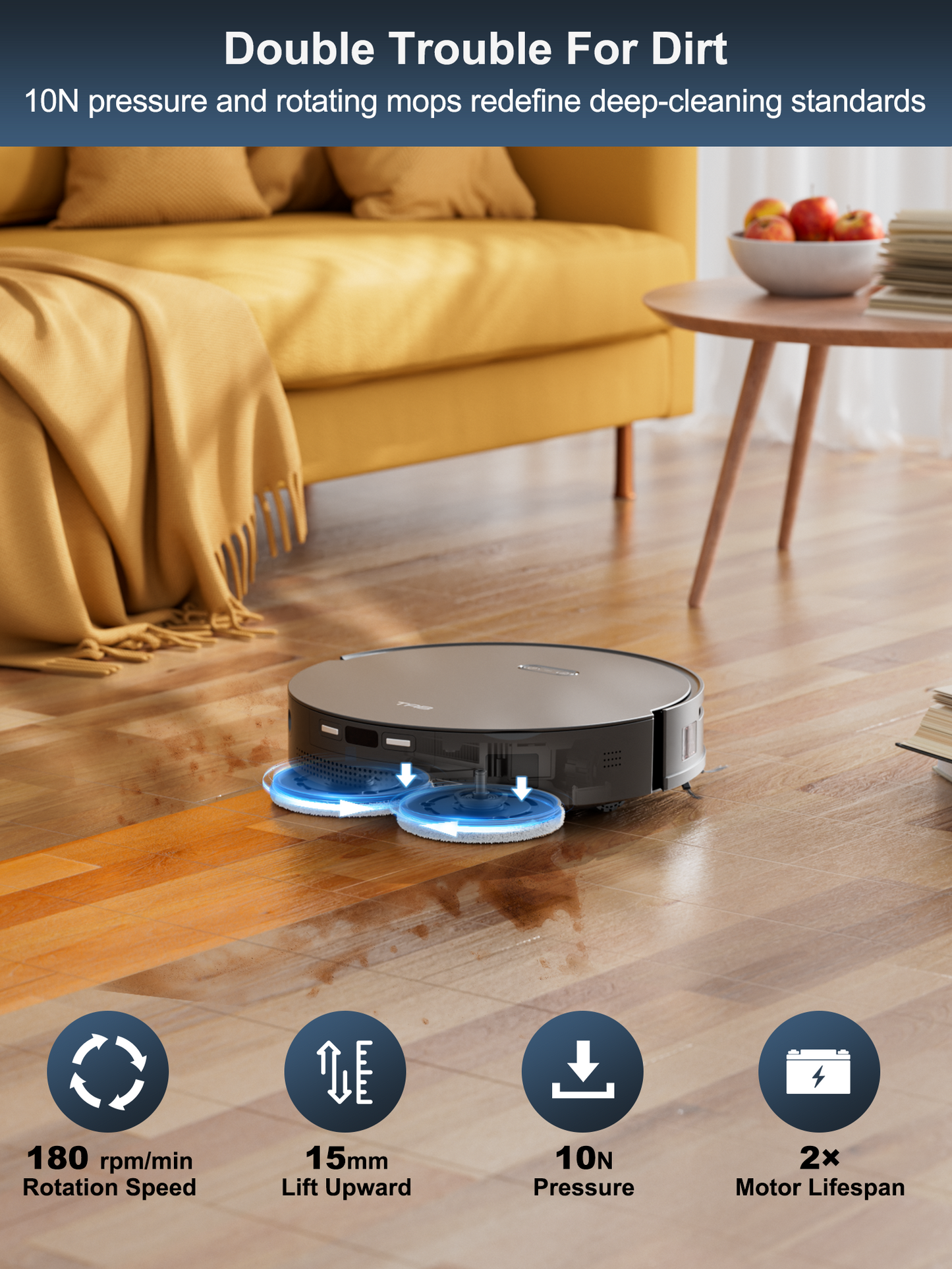 Fairy 10 All-in-One Station Robot Vacuum